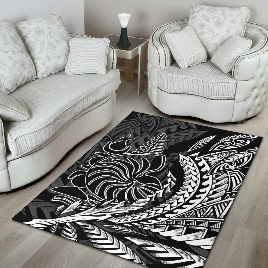 New Caledonia Area Rug - Coat of Arms Wings Style