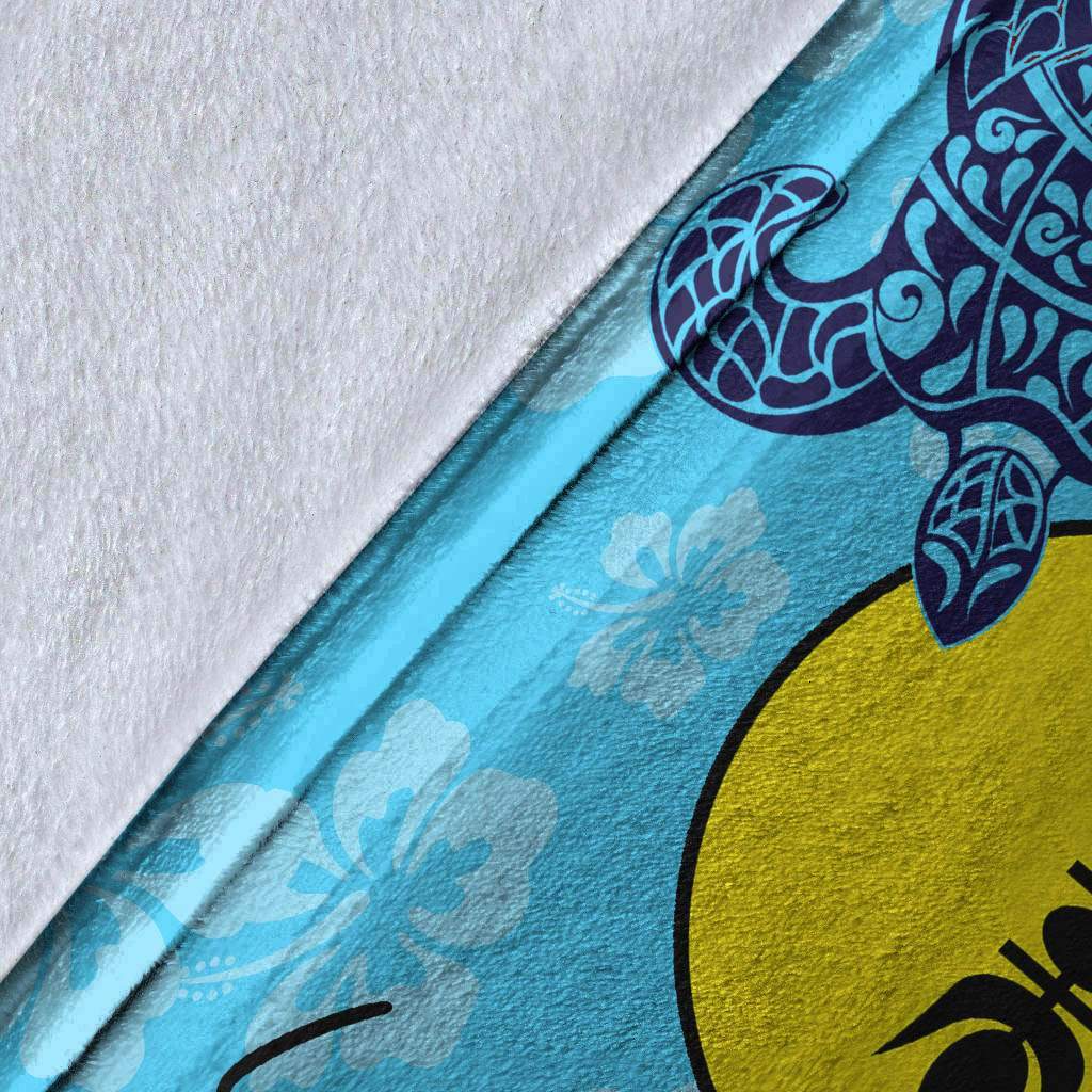 New Caledonia Custom Personalised Premium Blanket - Tropical Style