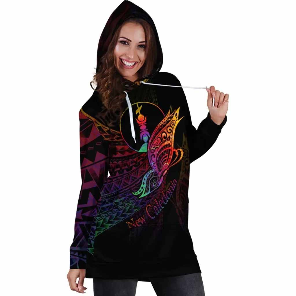 New Caledonia Hoodie Dress - Butterfly Polynesian Style