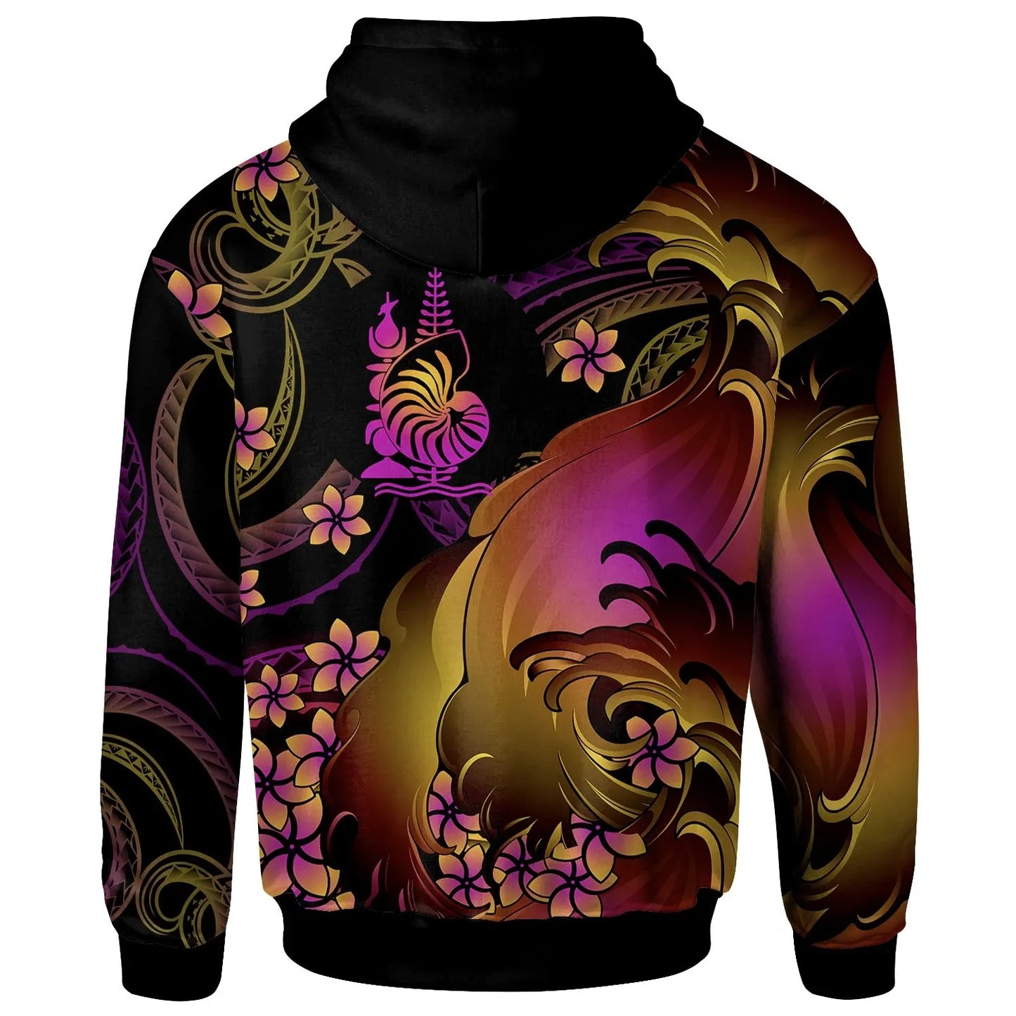 New Caledonia Hoodie - New Caledonia in wave