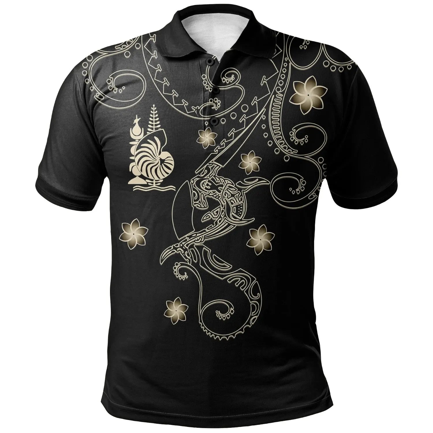 New Caledonia Polo Shirt - New Caledonia Sea Life