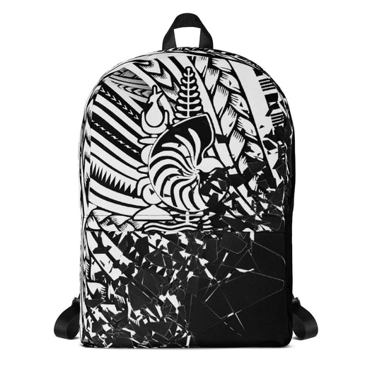 New Caledonia Polynesian Backpack - Broken Mirror