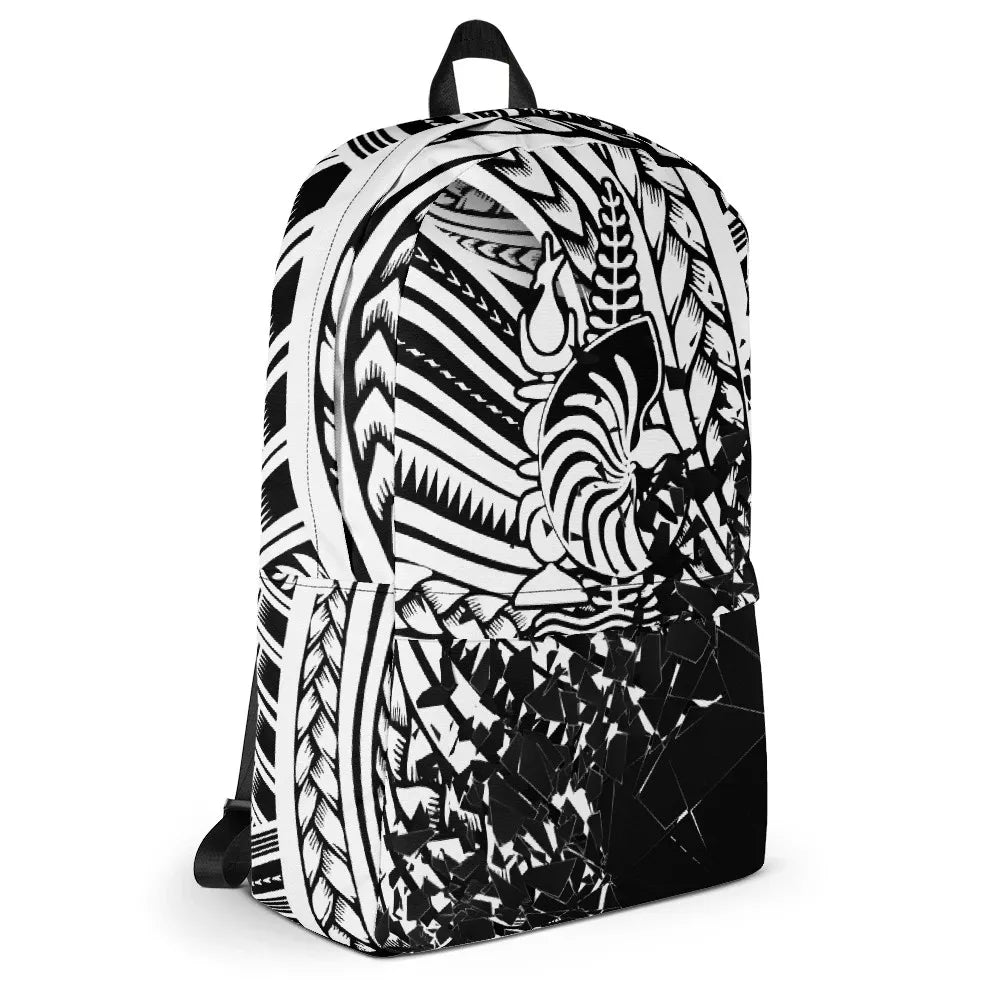 New Caledonia Polynesian Backpack - Broken Mirror