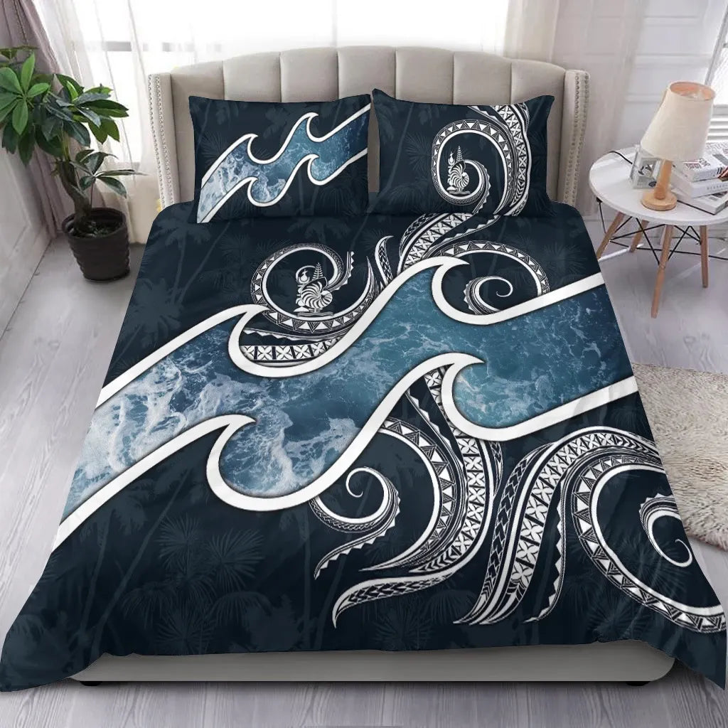 New Caledonia Polynesian Bedding Set - Ocean Style