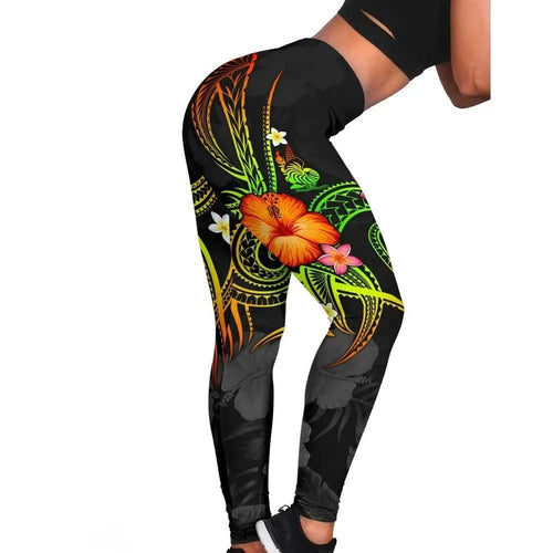New Caledonia Polynesian Legging - Legend of New Caledonia (Reggae)