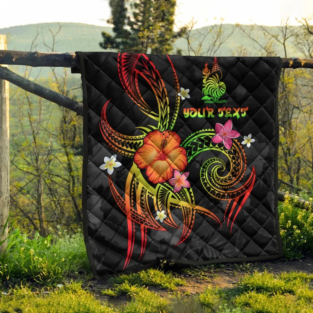 New Caledonia Polynesian Personalised Premium Quilt - Legend of New Caledonia (Reggae)