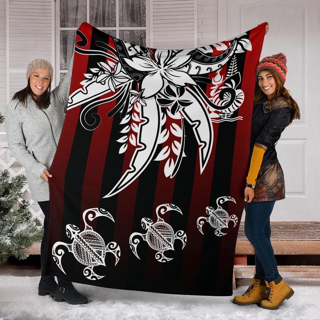 New Caledonia Premium Blanket - Vertical Stripes Style