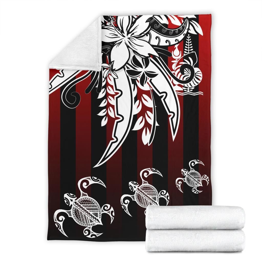 New Caledonia Premium Blanket - Vertical Stripes Style