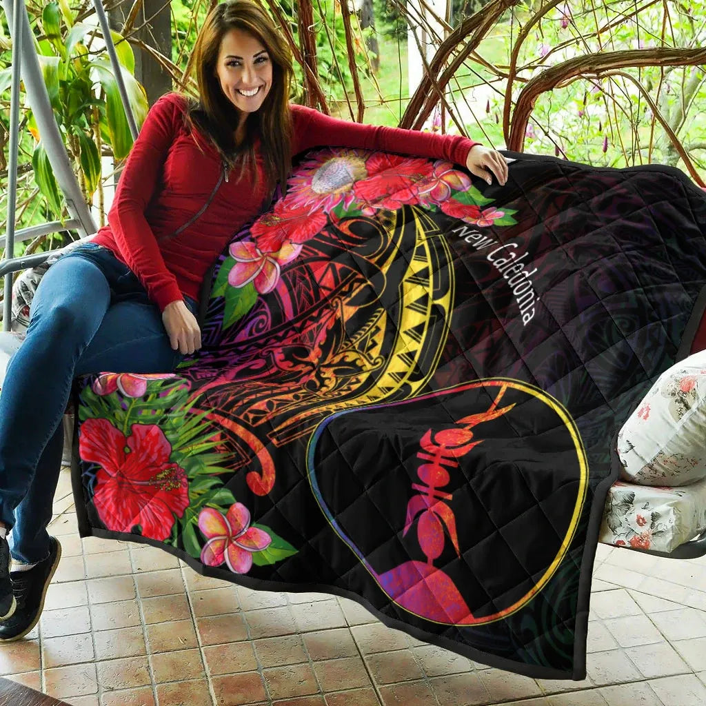 New Caledonia Premium Quilt - Tropical Hippie Style