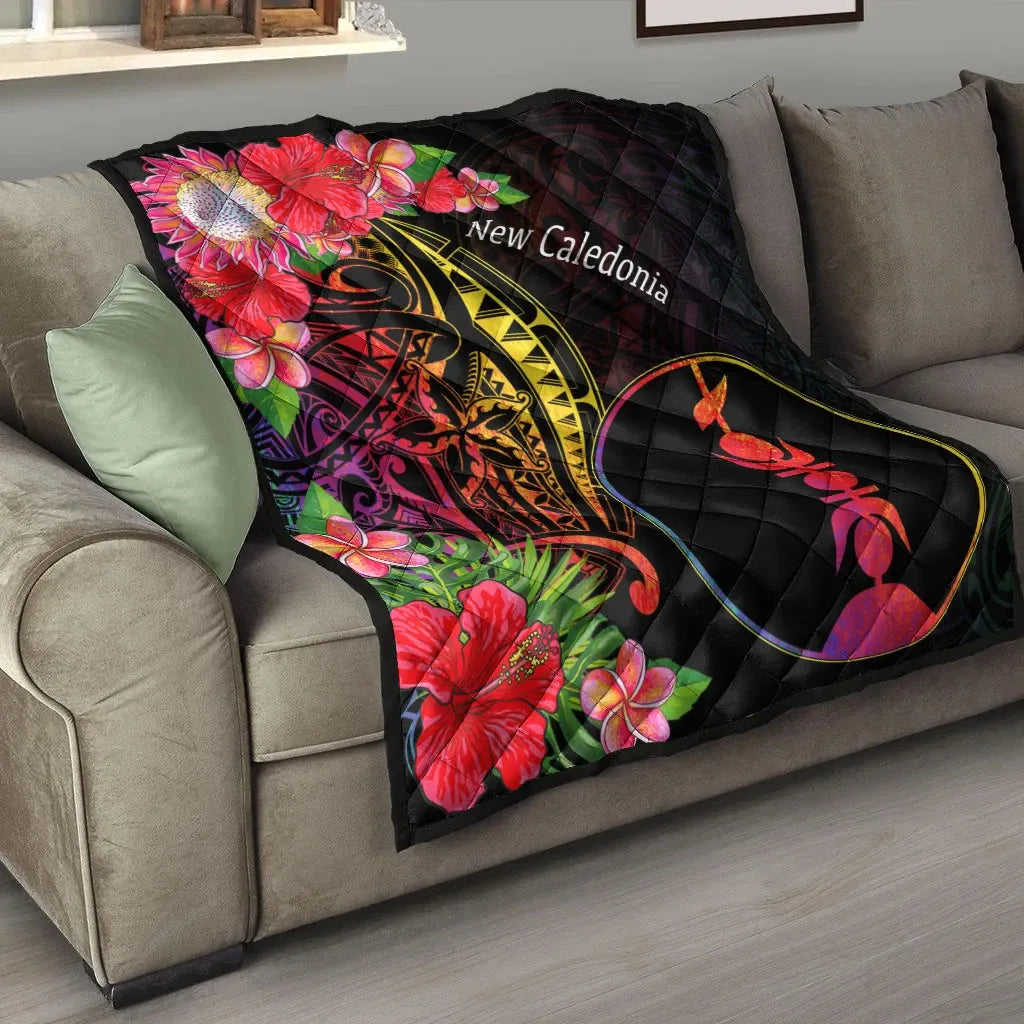 New Caledonia Premium Quilt - Tropical Hippie Style