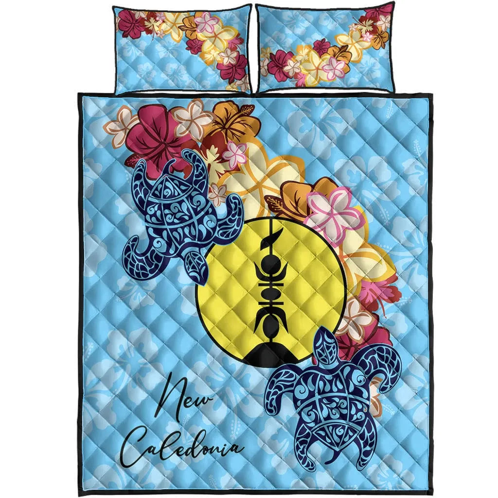 New Caledonia Quilt Bed Set - Tropical Style