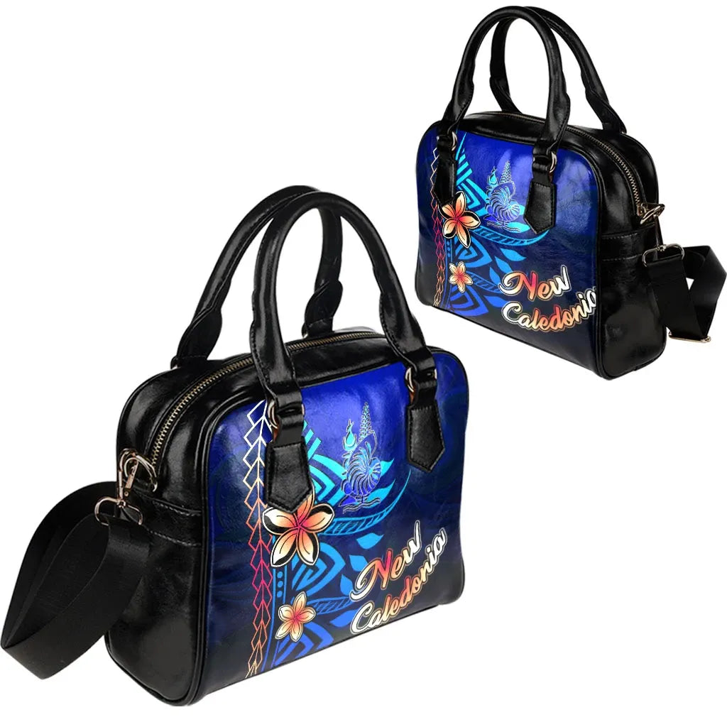New Caledonia Shoulder Handbag - Vintage Tribal Mountain