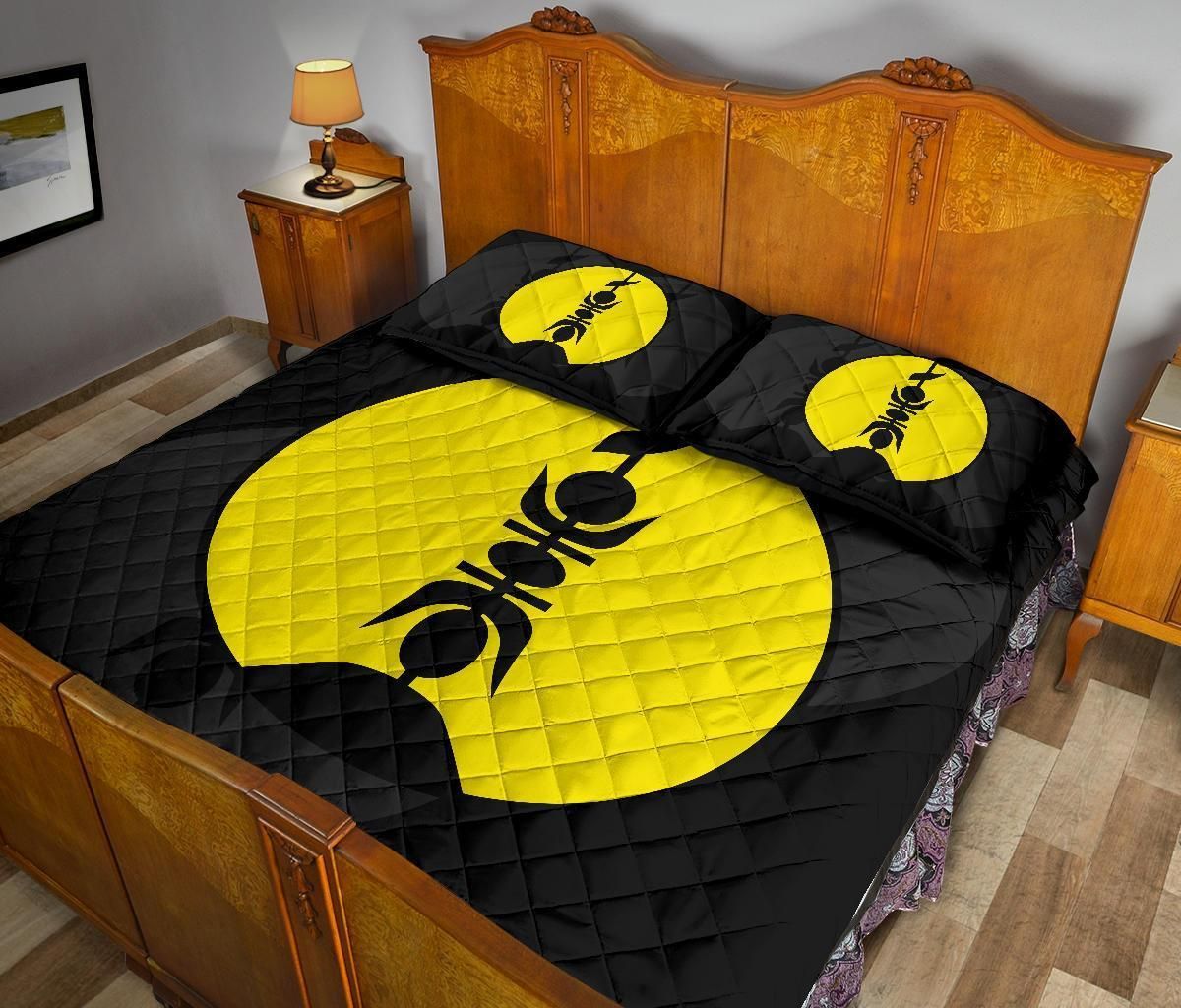 New Caledonia Polynesian Quilt Bed Set