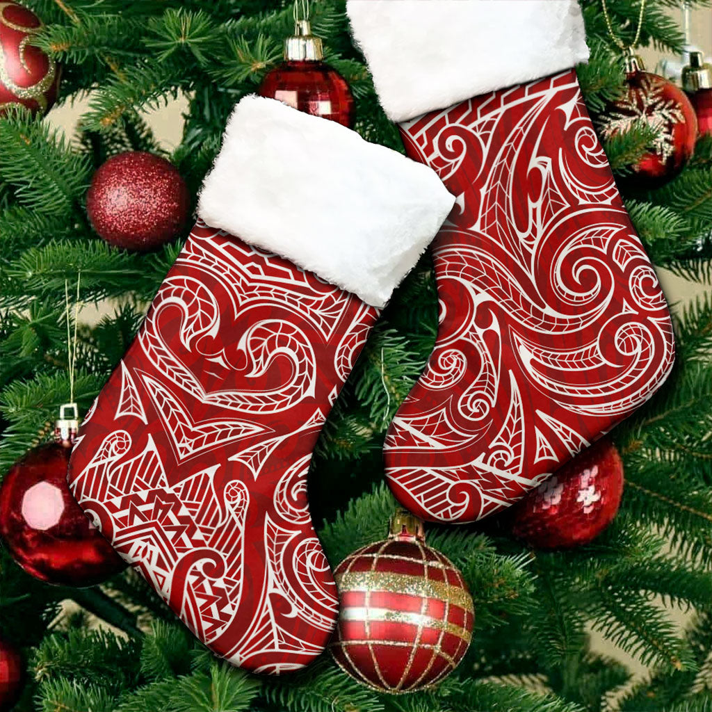 New Zealand Christmas Stocking Maori Tattoo