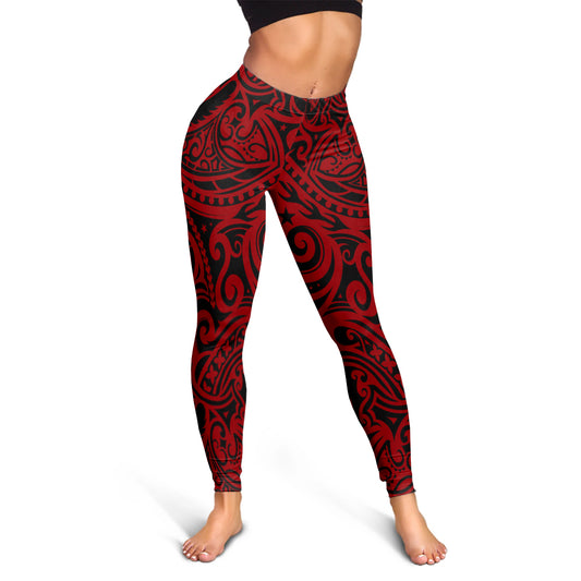 New Zealand Legging Maori Pattern Tattoo