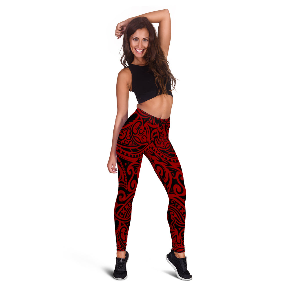 New Zealand Legging Maori Pattern Tattoo
