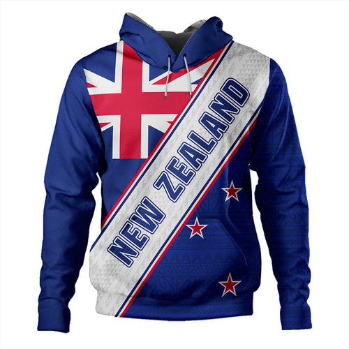 New Zealand Hoodie Maori Tribal Flag Traditional
