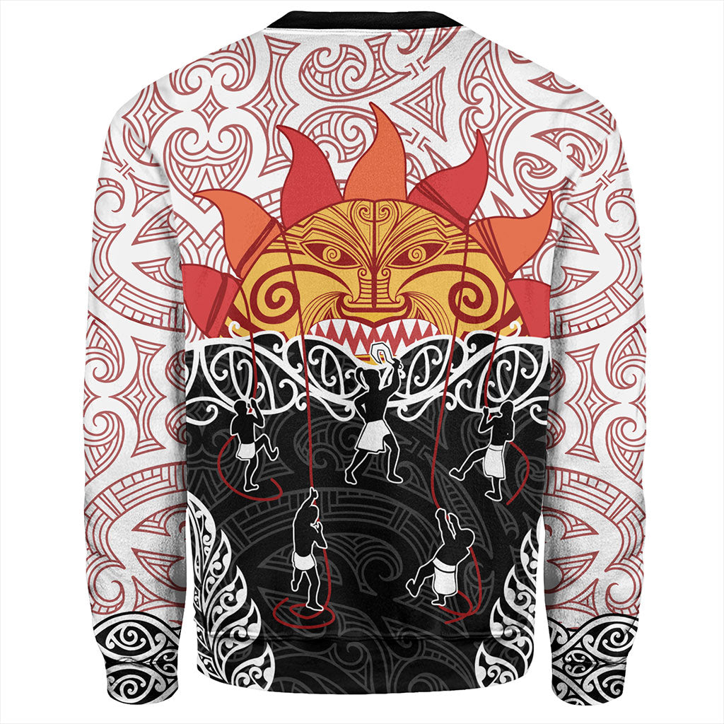 New Zealand Sweatshirt Design Maui Slowed The Sun