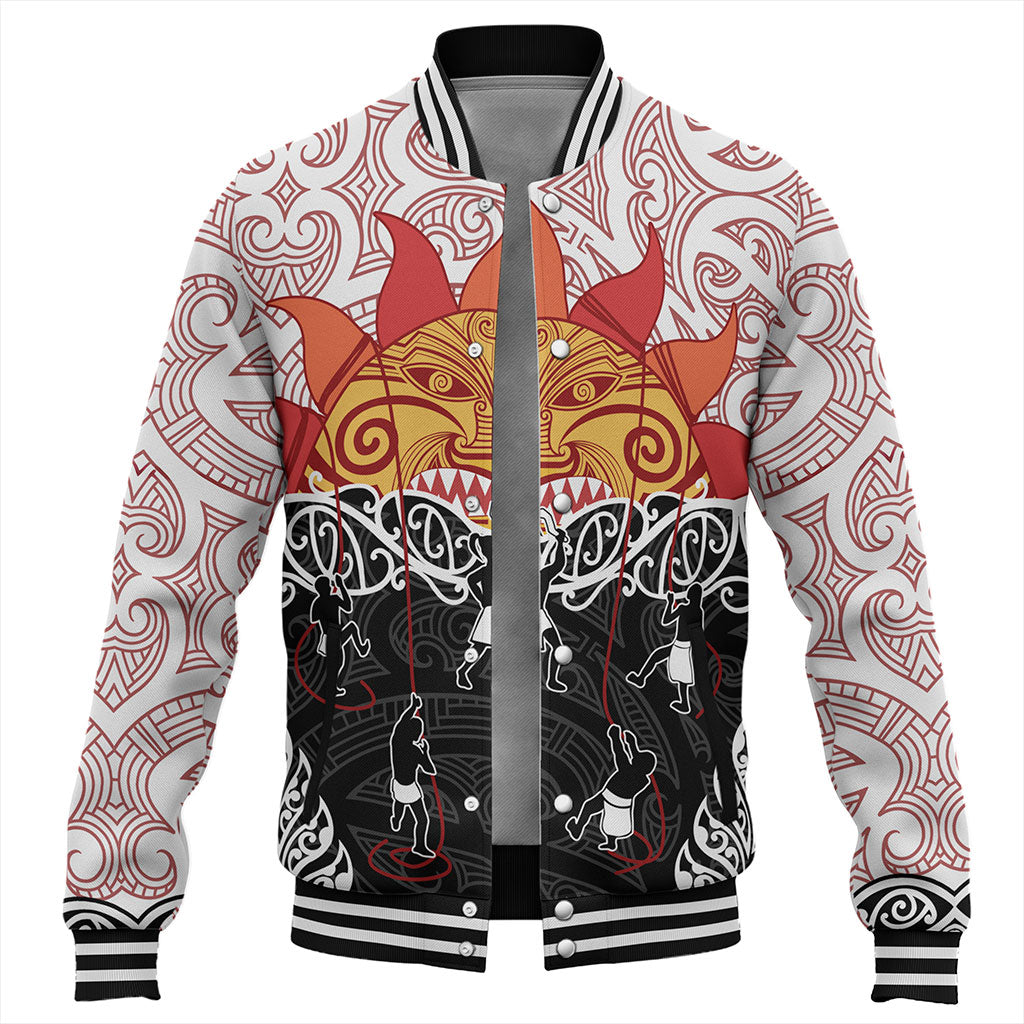 New Zealand Baseball Jacket Design Maui Slowed The Sun