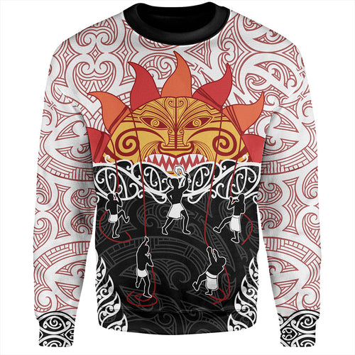 New Zealand Sweatshirt Design Maui Slowed The Sun