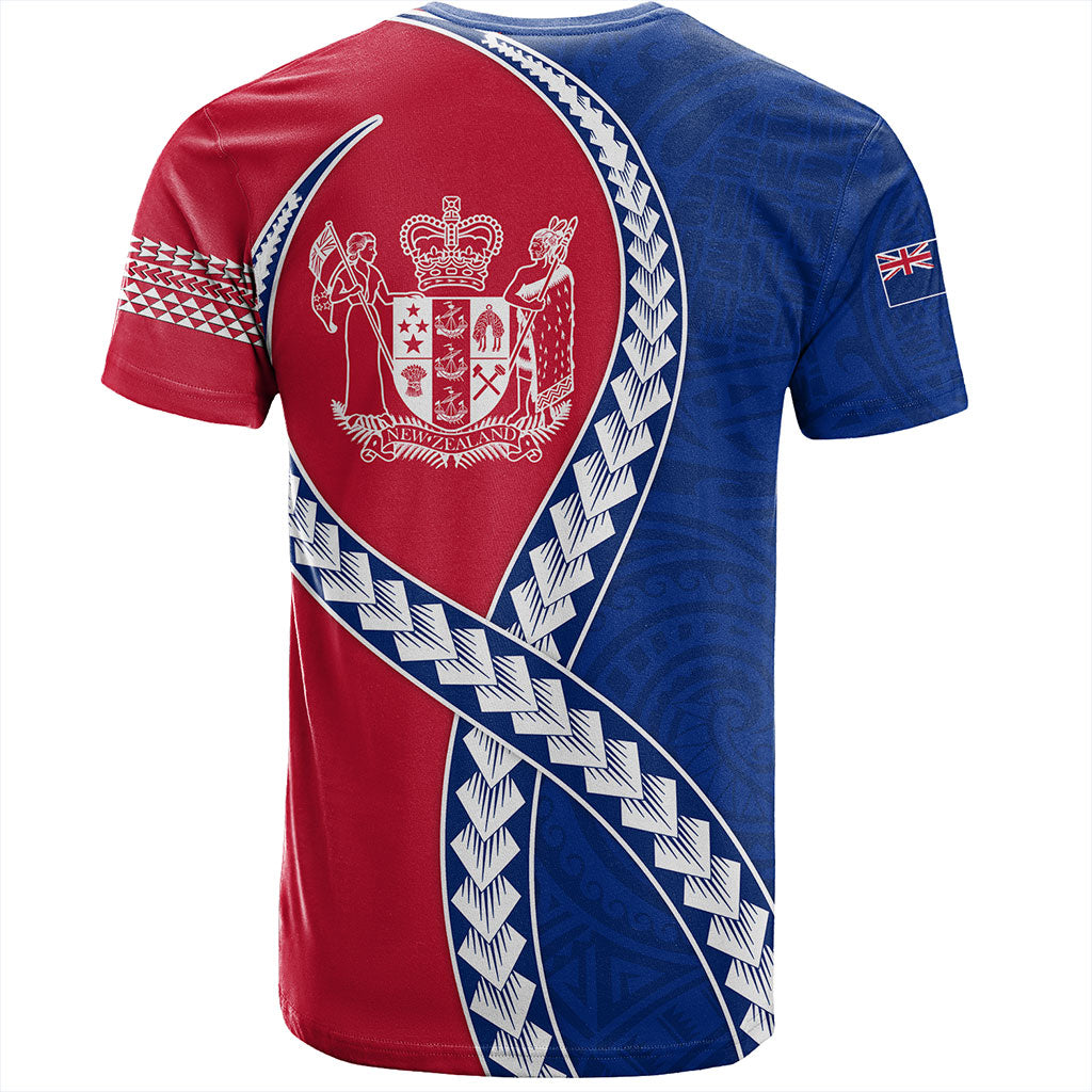 New Zealand T-Shirt Tribal Polynesian In My Heart