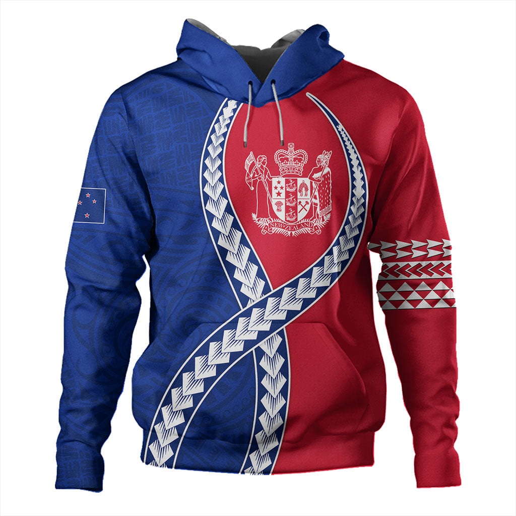 New Zealand Hoodie Tribal Polynesian In My Heart
