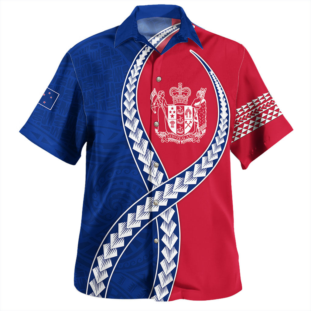 New Zealand Hawaiian Shirt Tribal Polynesian In My Heart