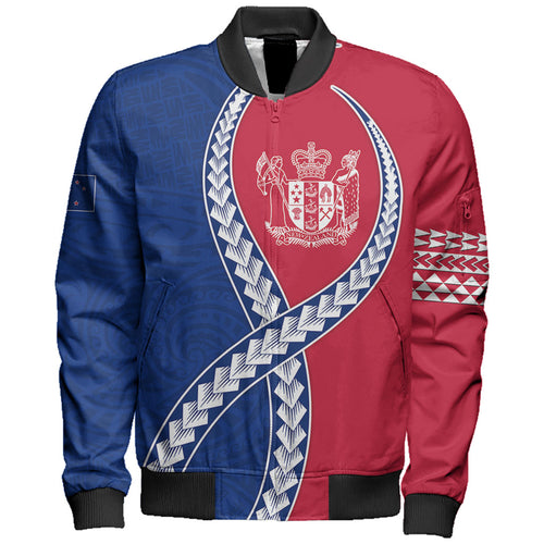 New Zealand Bomber Jacket Tribal Polynesian In My Heart