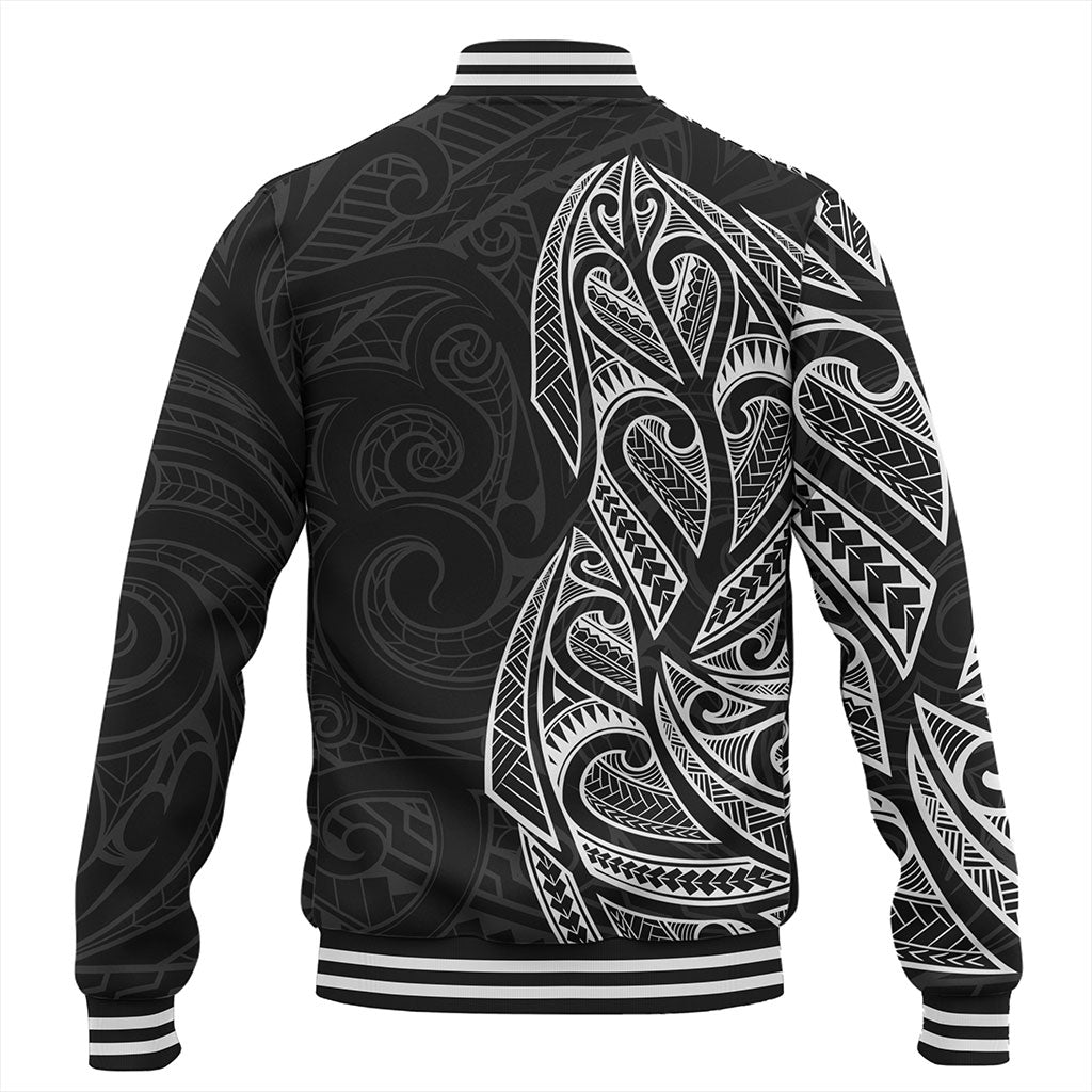 New Zealand Baseball Jacket Maori Ta Moko Tattoo