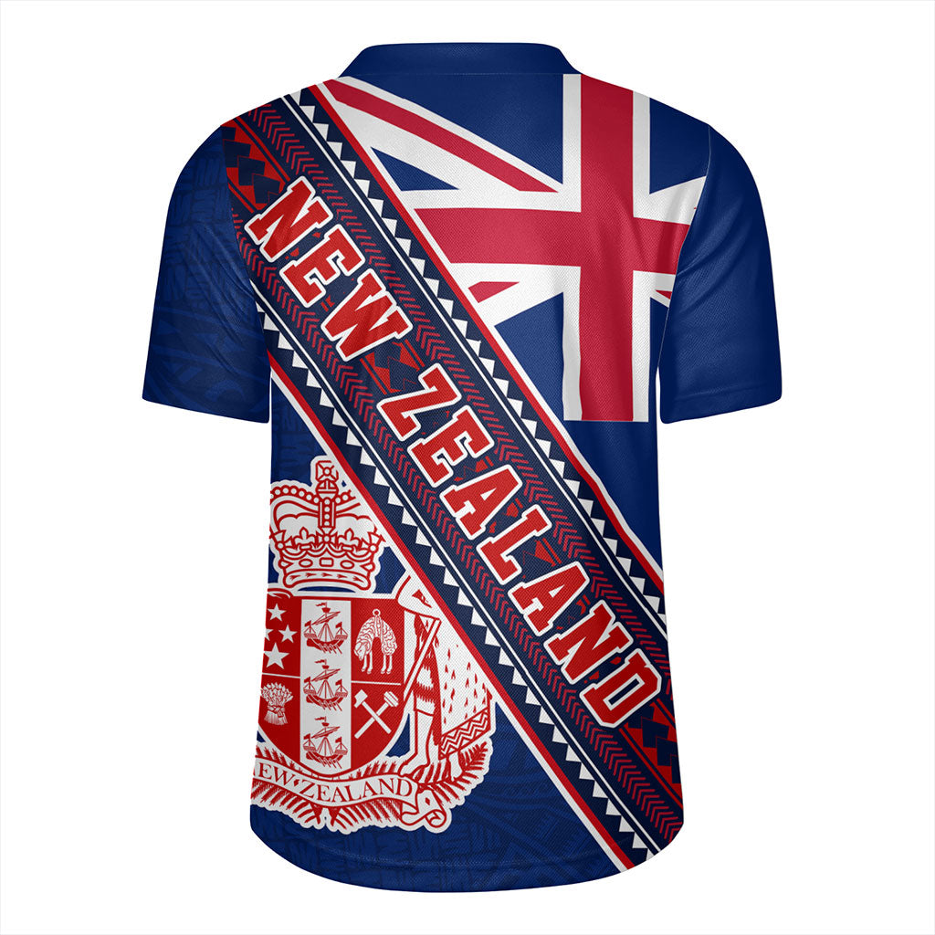 New Zealand Rugby Jersey Flag And Coat Of Arms
