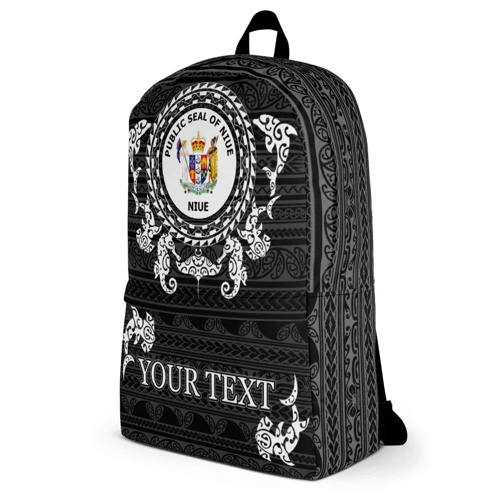 Niue Backpack - Custom Ocean Animals