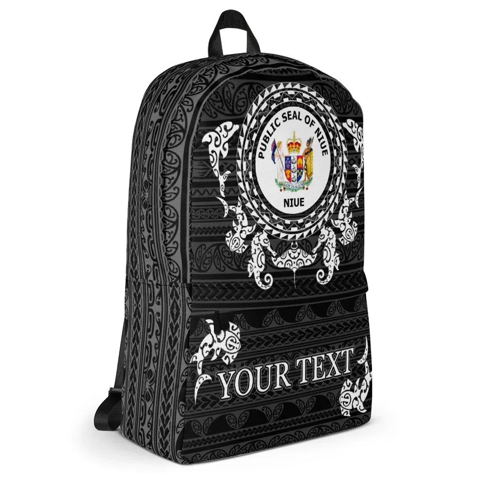 Niue Backpack - Custom Ocean Animals