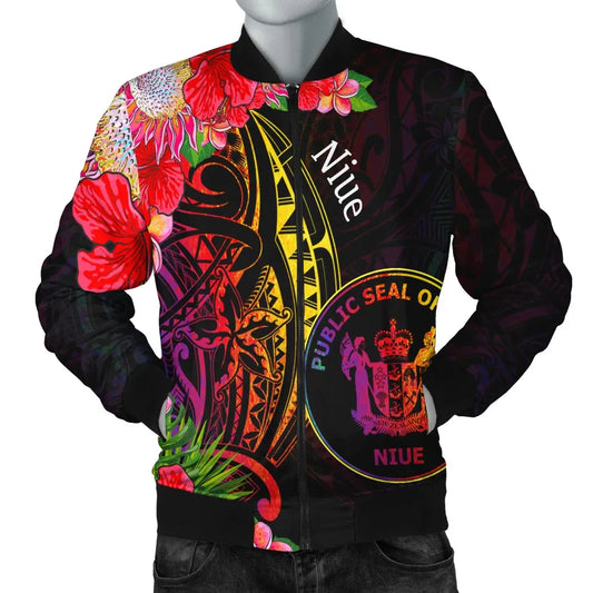 Niue Bomber Jacket - Tropical Hippie Style