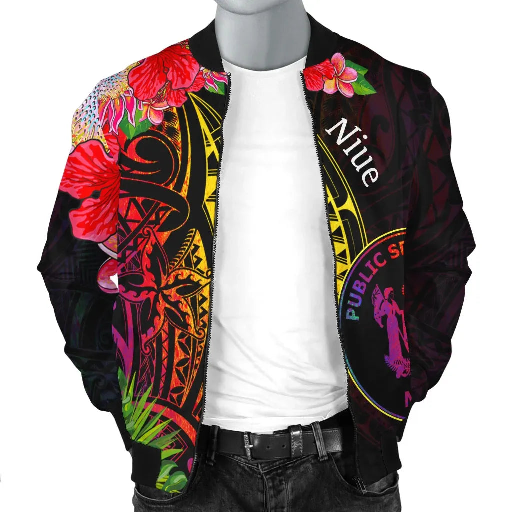 Niue Bomber Jacket - Tropical Hippie Style