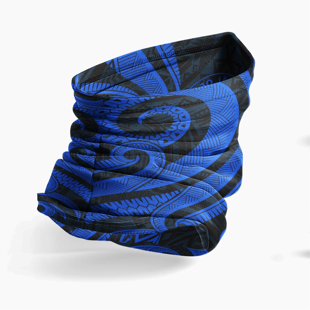 Niue Neck Gaiter - Turtle Tentacle Blue