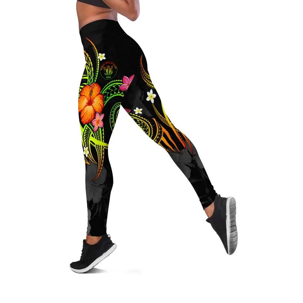 Niue Polynesian Legging - Legend of Niue (Reggae)
