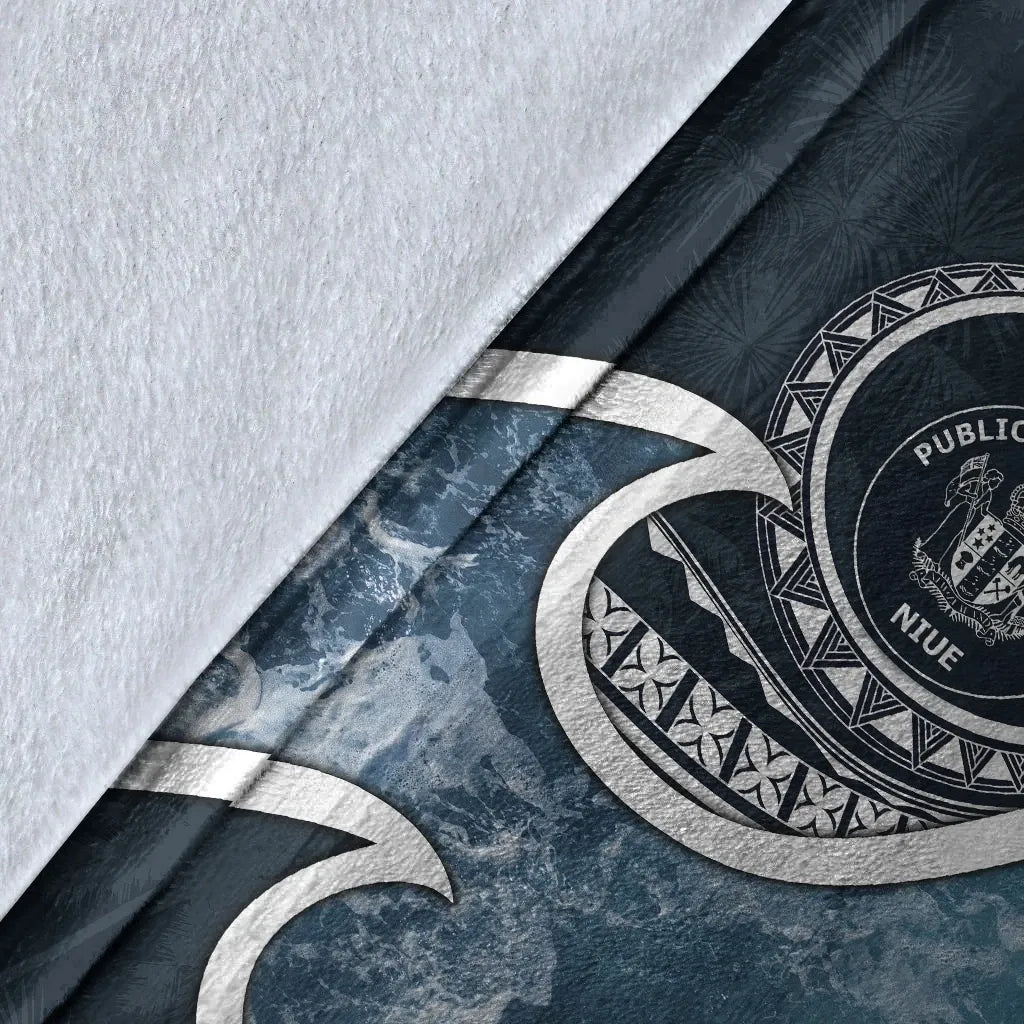 Niue Polynesian Premium Blanket - Ocean Style