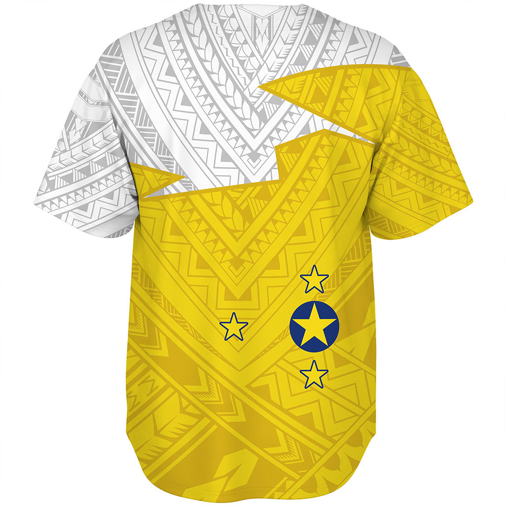 Niue Baseball Shirt Polynesian Tattoo Flag And Coat Of Arms