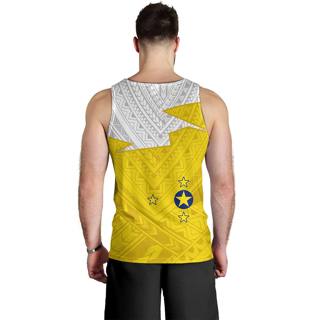 Niue Tank Top Polynesian Tattoo Flag And Coat Of Arms