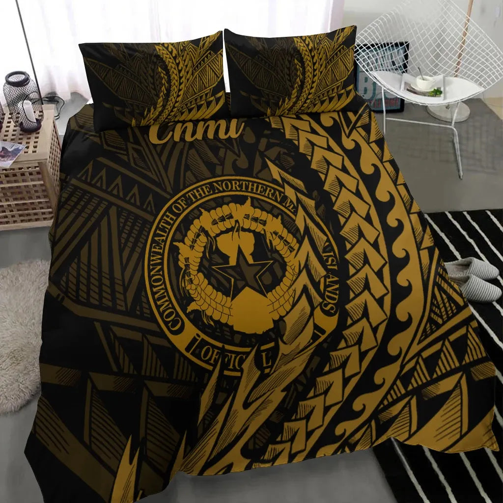 Northern Mariana Islands Bedding Set - Wings Style