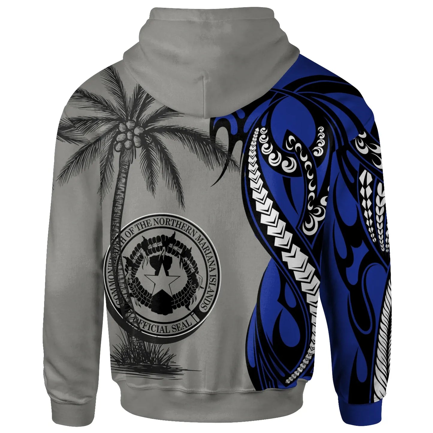 Northern Mariana Islands Hoodie - Classical Coconut Tree