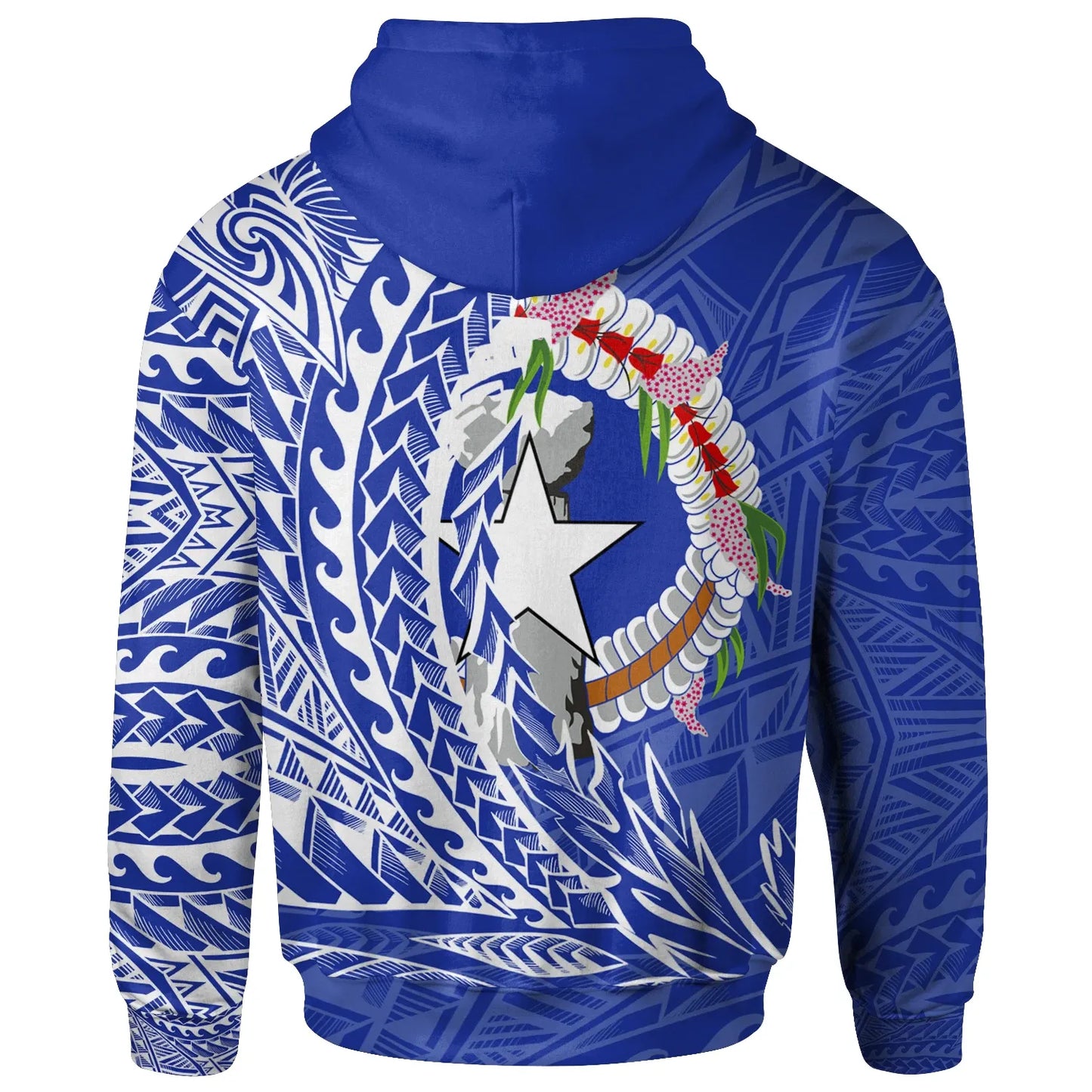 Northern Mariana Islands Hoodie - Wings Style