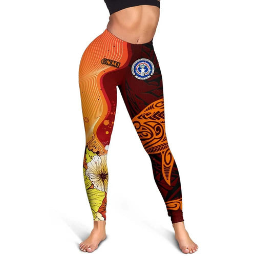 Northern Mariana Islands Legging - Tribal Tuna Fish