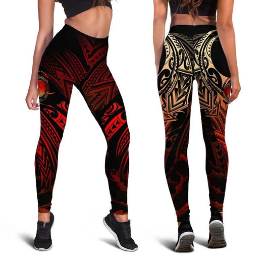 Northern Mariana Islands Polynesian Legging - Legend Style