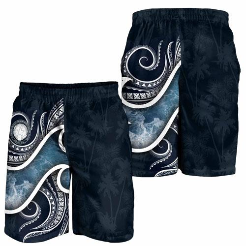 Northern Mariana Islands Polynesian Men Shorts - Ocean Style