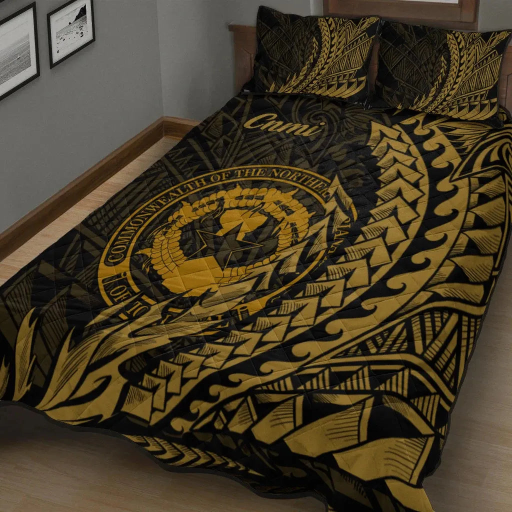 Northern Mariana Islands Quilt Bed Set - Wings Style