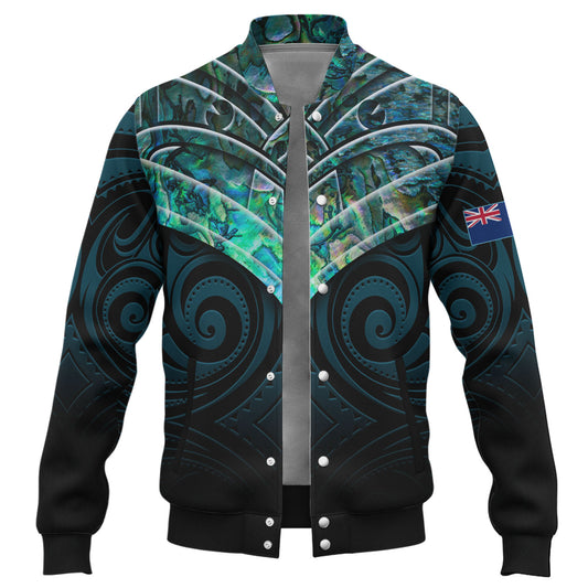 New Zealand Baseball Jacket NZ Warriors PÄua Style