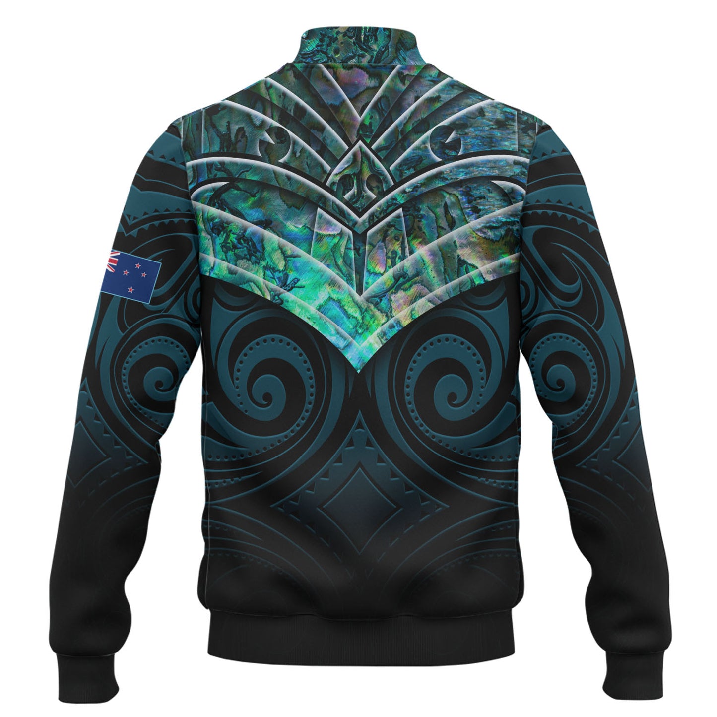 New Zealand Baseball Jacket NZ Warriors PÄua Style