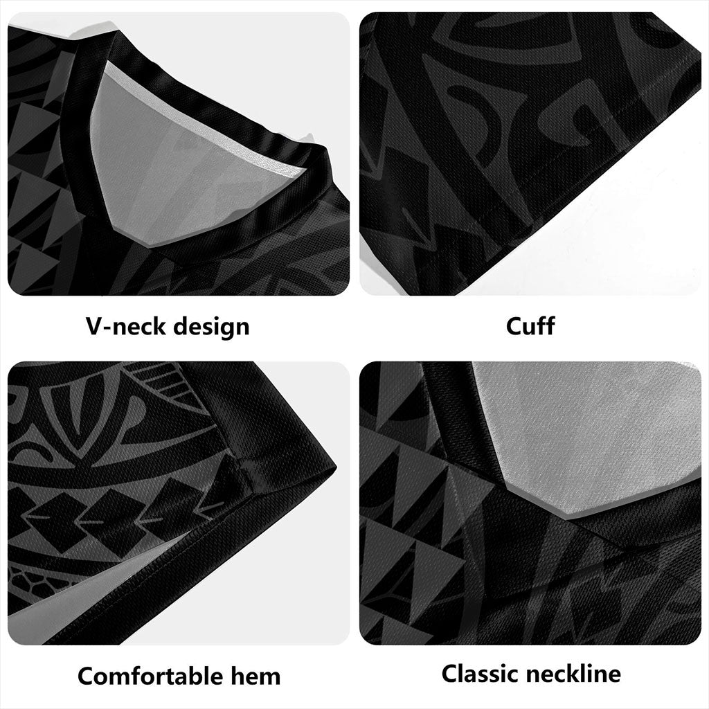 Hawaii Rugby Jersey Polynesia Kakau Style