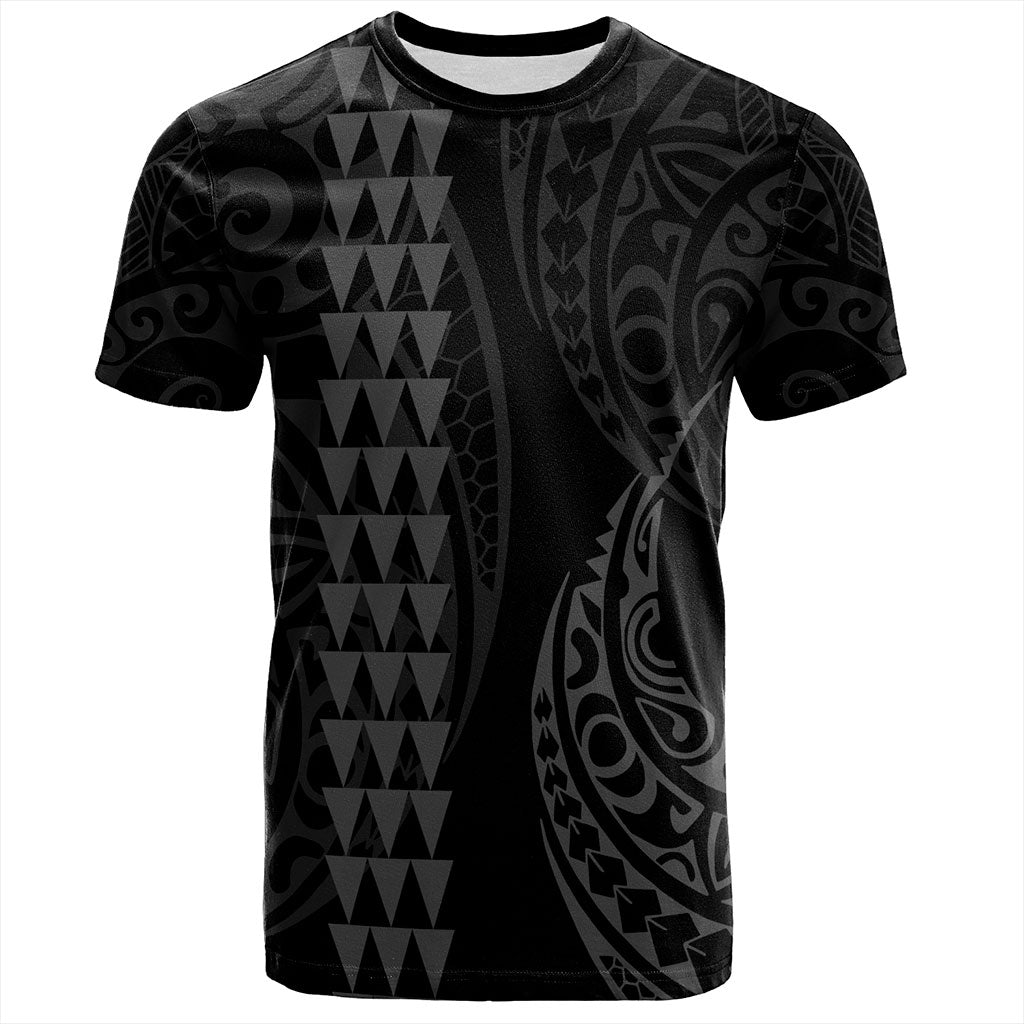Hawaii T-Shirt Polynesia Kakau Style